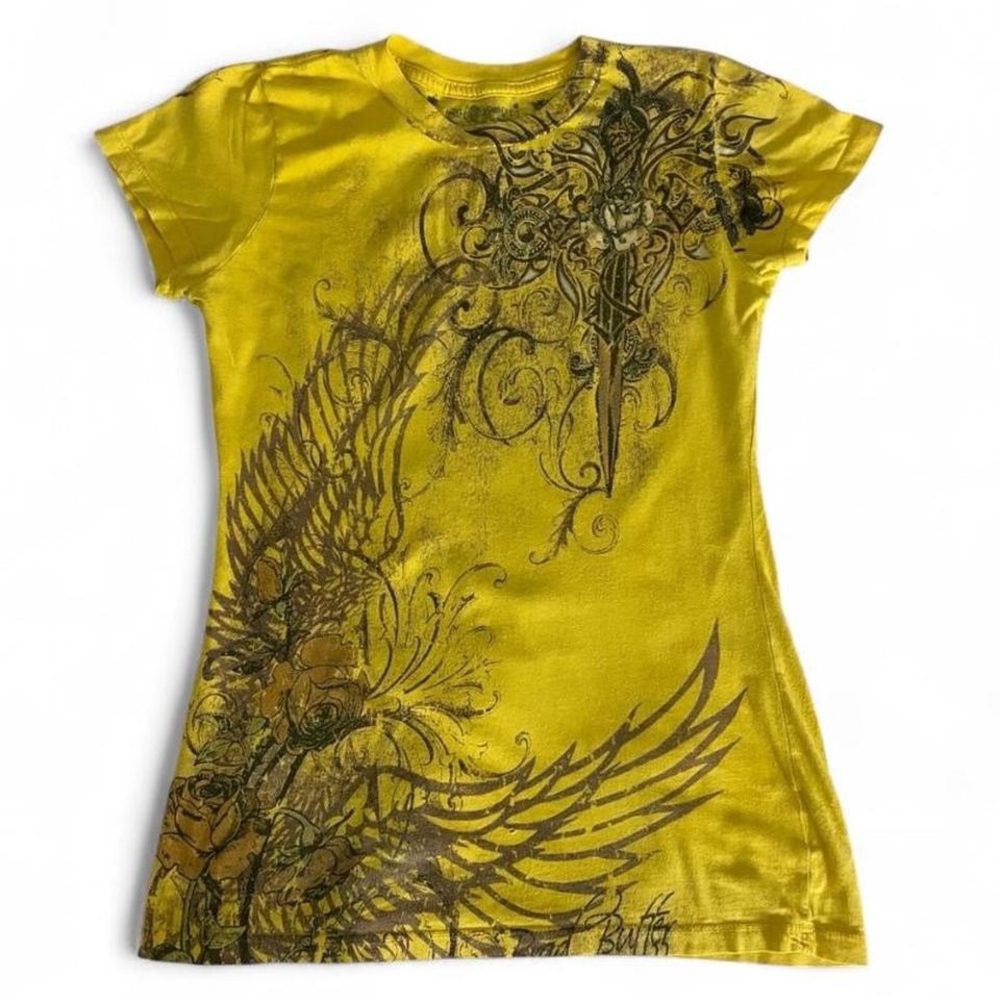 Y2k Angel wings shirt